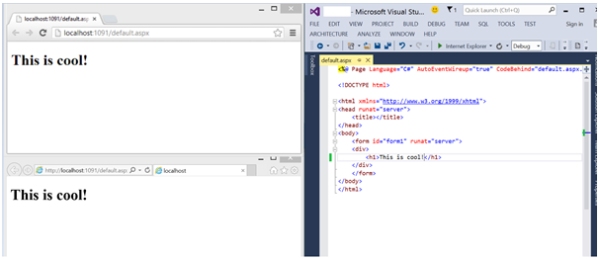 Browser Link in Visual Studio 2013